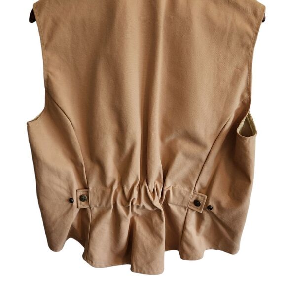 SCHAEFER Outfitters Women's Western Cinch Back Vest Size Large - Picture 4 of 6